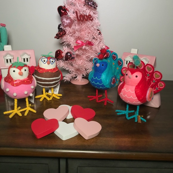 Target Spritz 2020 Peabo & Preener Peacocks Valentine’s Day Birds - Set of 2 - Picture 10 of 11